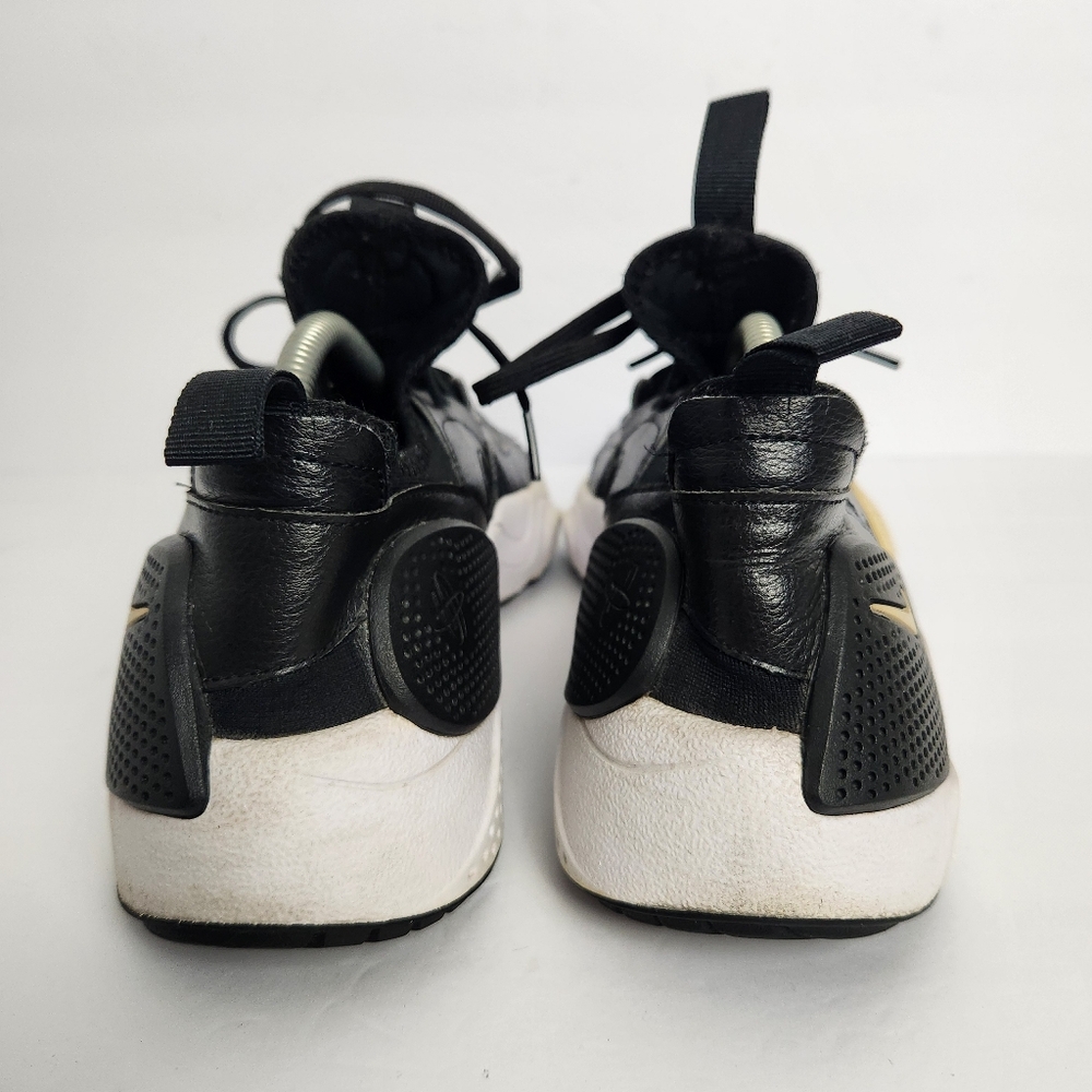 Nike Huarache E.D.G.E. Mens Size 9.5 Black/White Lace Up Sneakers AV3598-001 - Picture 5 of 15